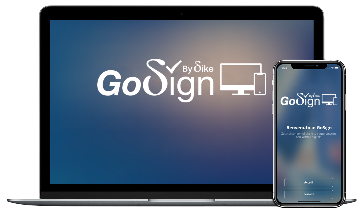 GoSign desktop and mobile