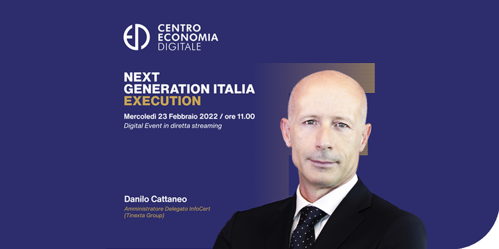 Next Generation Italia Execution Danilo Cattaneo InfoCert
