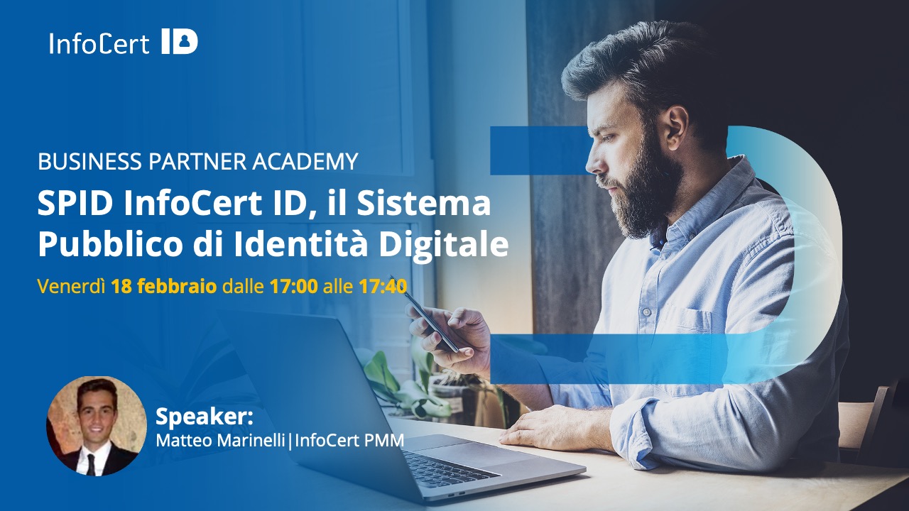 Business Partner Academy - SPID InfoCert ID, il sistema pubblico di identità digitale